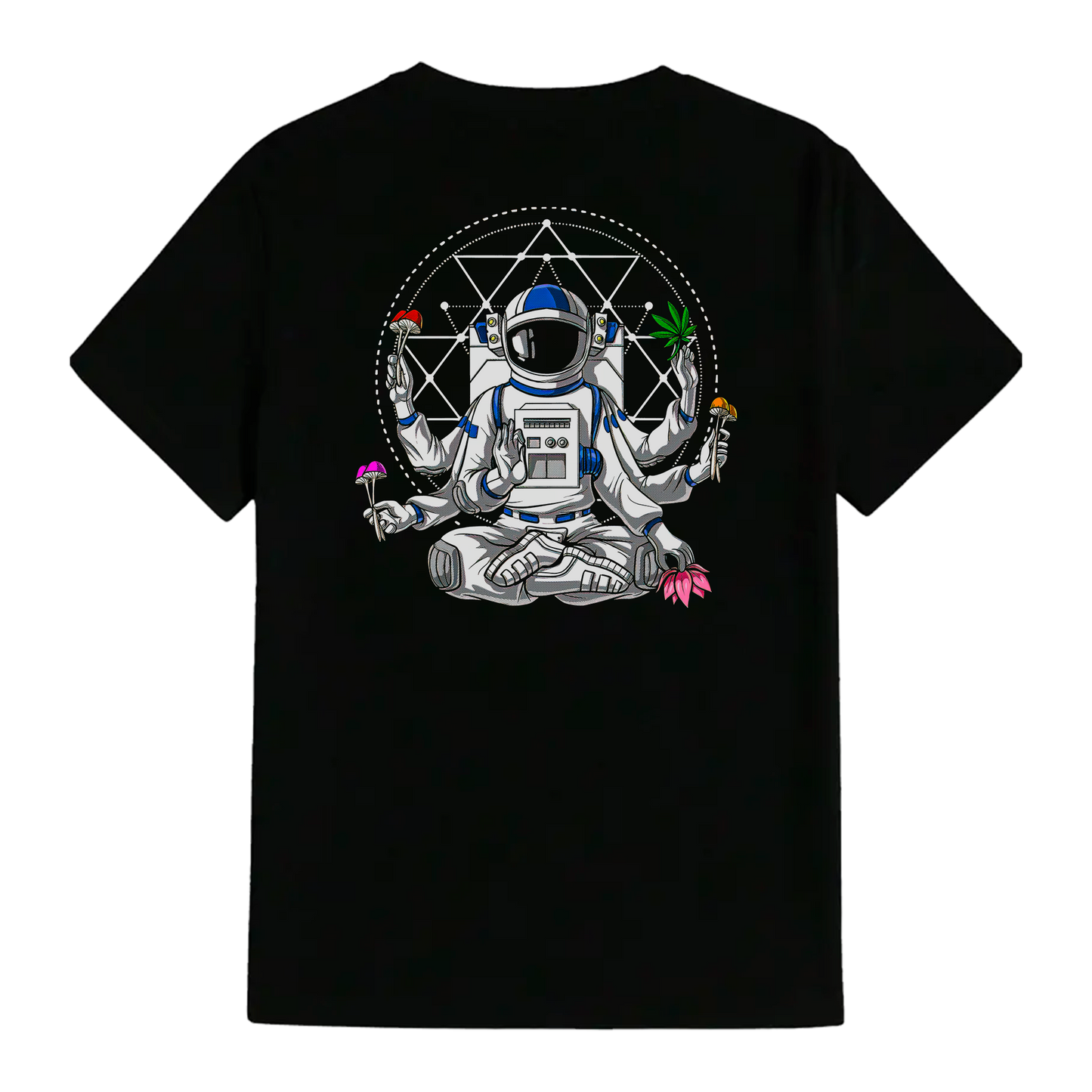 DENYVIO™ Space Monk – Psychedelic Astronaut T-Shirt