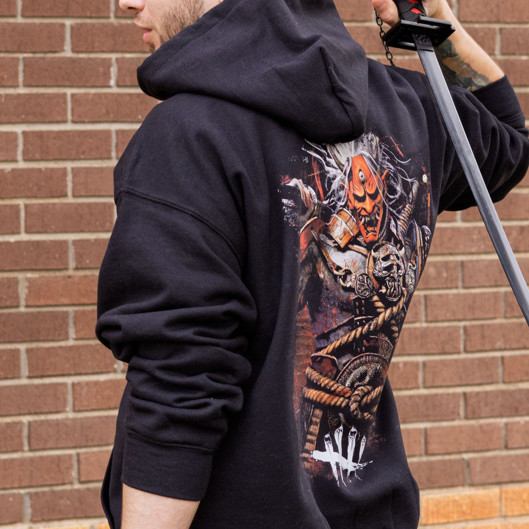 DENYVIO™ Oni Samurai – Demon Warrior Unisex Hoodie