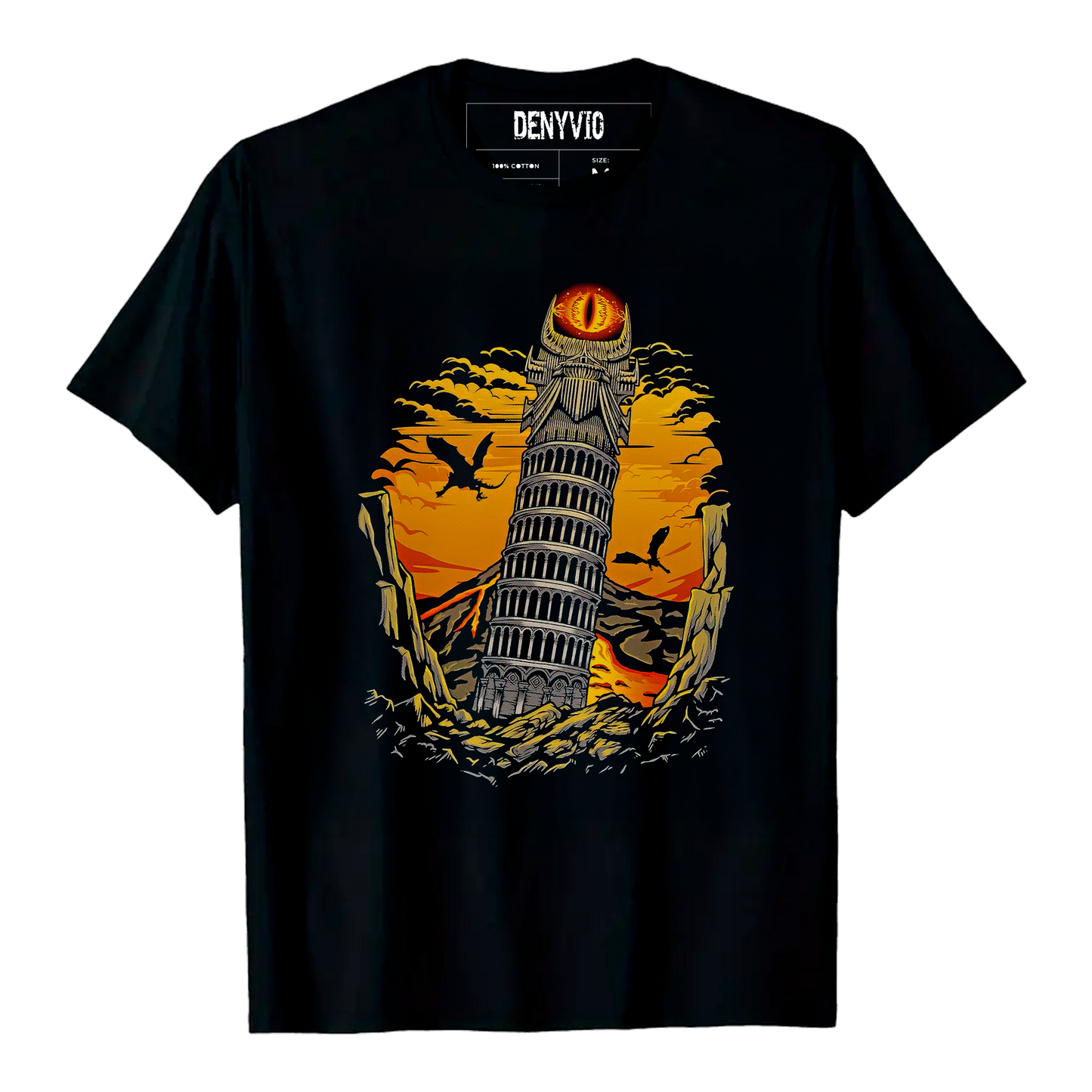 DENYVIO™ Eye of Pisa – Dark Tower Parody T-Shirt