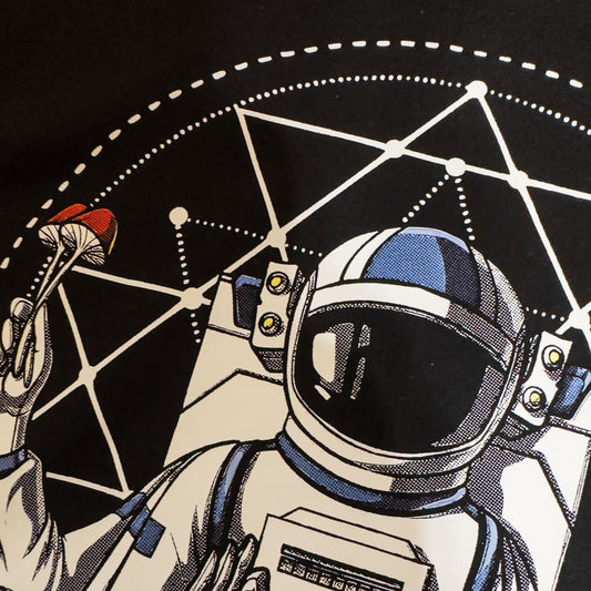DENYVIO™ Space Monk – Psychedelic Astronaut T-Shirt