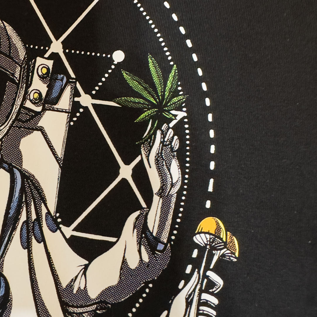 DENYVIO™ Space Monk – Psychedelic Astronaut T-Shirt