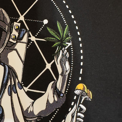 DENYVIO™ Space Monk – Psychedelic Astronaut T-Shirt