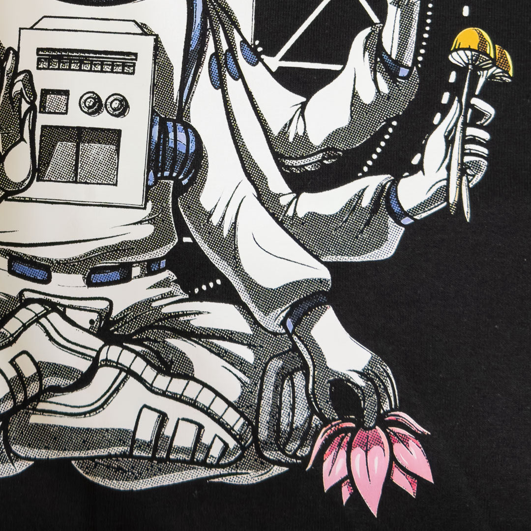 DENYVIO™ Space Monk – Psychedelic Astronaut T-Shirt