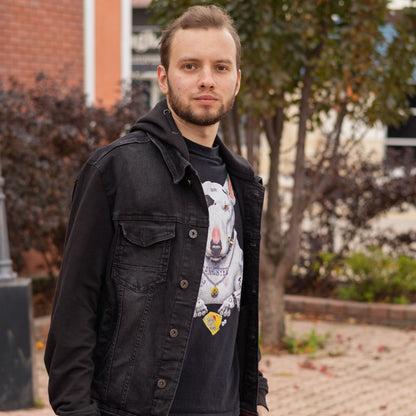 DENYVIO™ Gangster Dog – Tattooed Bull Terrier T-Shirt