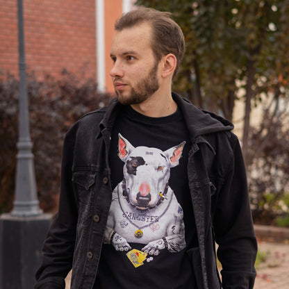 DENYVIO™ Gangster Bull Terrier Unisex Tee 🐶💸