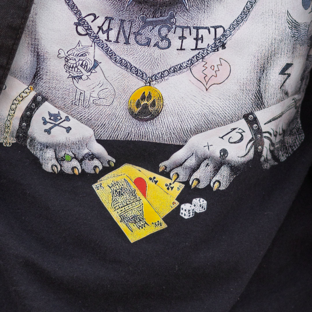 DENYVIO™ Gangster Dog – Tattooed Bull Terrier T-Shirt