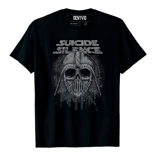 DENYVIO™ Death Lord – Skull Mask Metal T-Shirt