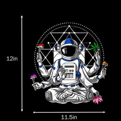 DENYVIO™ Space Monk – Psychedelic Astronaut T-Shirt