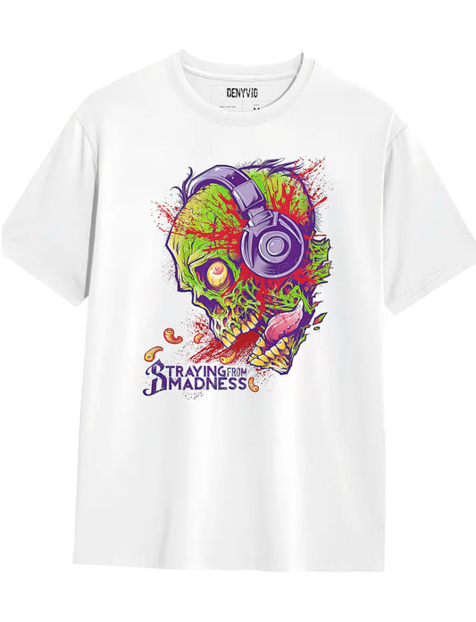 DENYVIO™ Zombie Beats – Straying from Madness T-Shirt