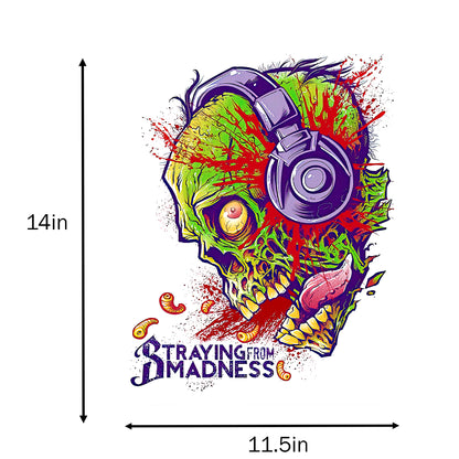 DENYVIO™ Zombie Beats – Straying from Madness T-Shirt